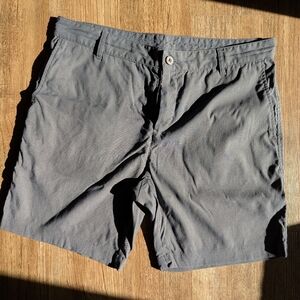 Outlier New Way Shorts Bluegray Sz 35
